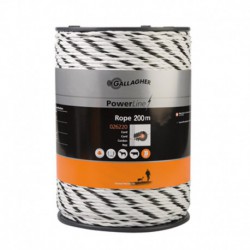 Cordón nailon blanco 200m. 