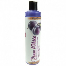 Champú potenciador de manto blanco Plum White