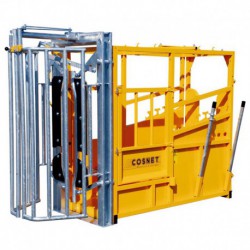 Potro de contención con puerta francesa