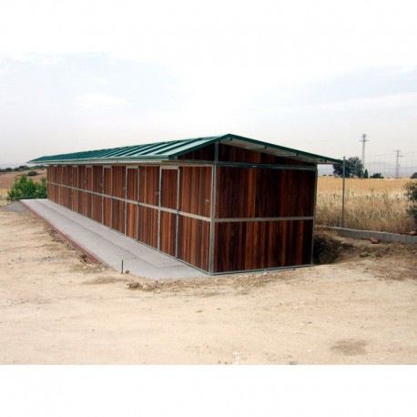 Box Weme exterior de 3 x 3 m