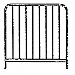 Reja superior de puerta box