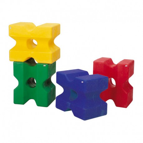 Cubo de plástico para obstáculos