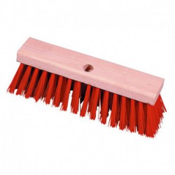 Escobón de madera corto