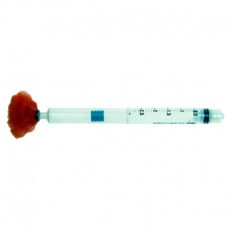 Dardo anestésico de 2 cc para cerbatana de 10 mm Ø
