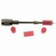Tapón rojo para agujas de 2mm Ø (50 ud)
