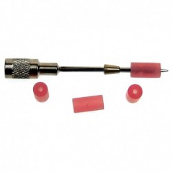 Tapón rojo para agujas de 2mm Ø (50 ud)