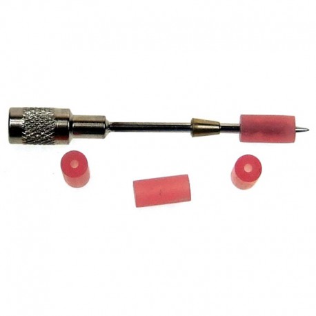 Tapón rojo para agujas de 2mm Ø (50 ud)