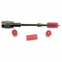 Tapón rojo para agujas de 2mm Ø (50 ud)