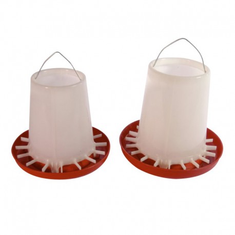 Comedero tolva para aves 3 kg