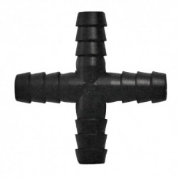 Conector en cruz de 10 x 10 x 10 mm
