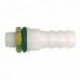 Conector de manguera 10 mm 1/8"