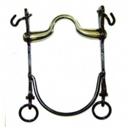 Bocado vaquero grande 12,5 cm