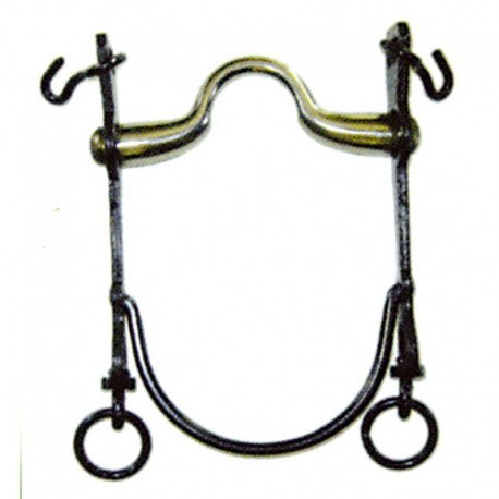 Bocado vaquero grande 12,5 cm