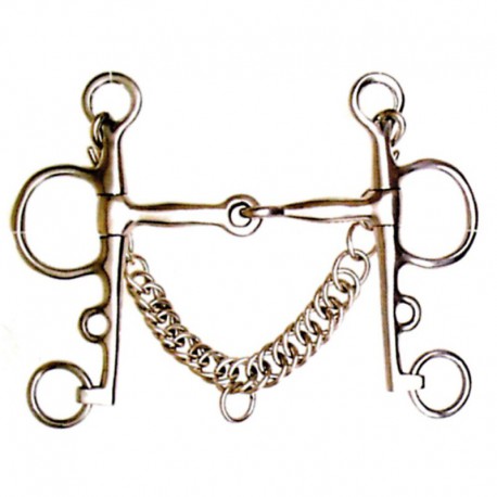 Bocado Pelham 12,5 cm