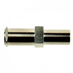 Conector metálico jeringa o dardo