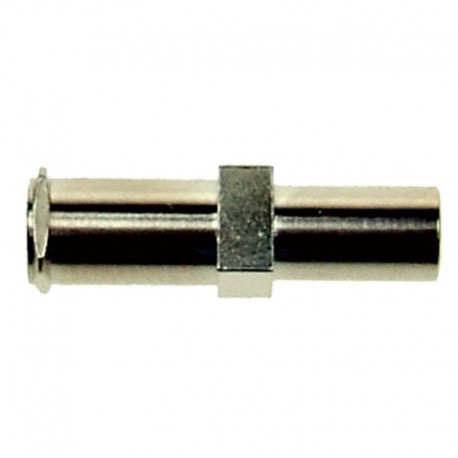 Conector metálico jeringa o dardo