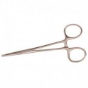 Pinza recta para pelos de oídos 14 cm