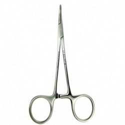 Pinza curva para pelos de oídos 14 cm