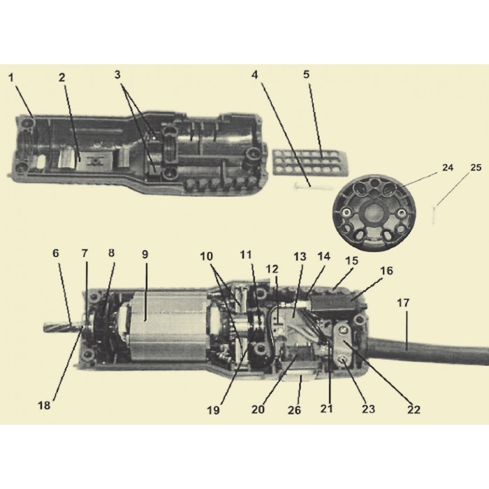 Despiece motor KOMBI RS ovino - vacuno