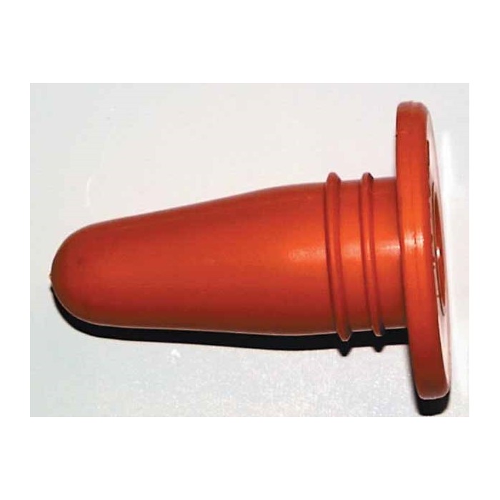 Tapón pezonera plástico naranja