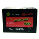 Pila alcalina 9 V 120 Ah 1000 Wh