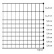 Malla hobby para conejos 65 cm. alto
