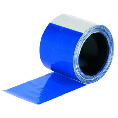 Cinta de protección para mallas azul/blanca