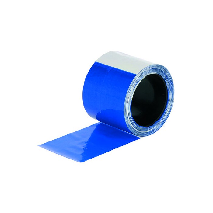 Cinta de protección para mallas azul/blanca