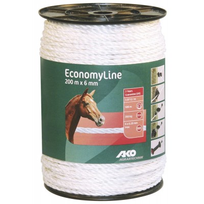 Cordón caballo 6 mm 200x6 hilos