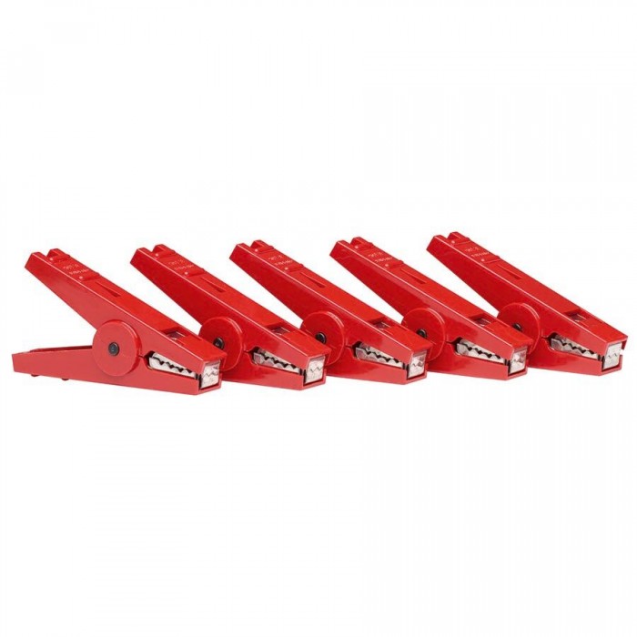 Pinzas de cocodrilo - bolsa de 5 uds.