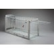 Jaula de captura plegable perros 131 x 54 x 61 cm