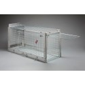 Jaula de captura plegable perros 131 x 54 x 61 cm