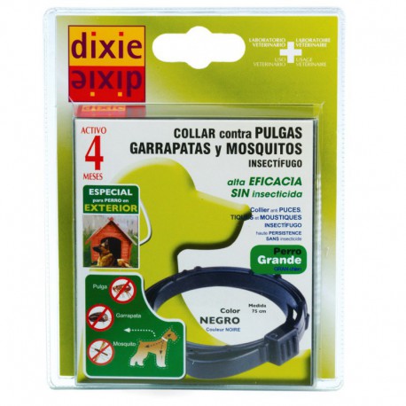 Collar antiparasitario insectífugo para perros
