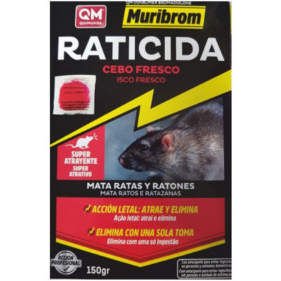 Raticida-ratonicida cebo fresco