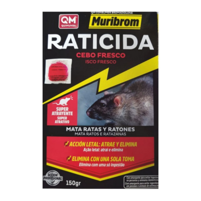 Raticida-ratonicida cebo fresco