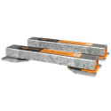 Barras de pesaje inalambricas set 600 mm. - 2500 Kg.