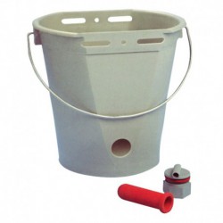 Cubo tetón completo terneros 8 l