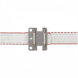 Placa inox. para aislador de cinta - 5 UD.