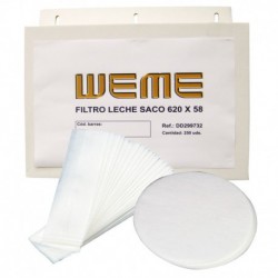 Filtro de leche en saco 610 x 95 mm