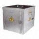 Caja antirrobo metálica electrificada para pastor