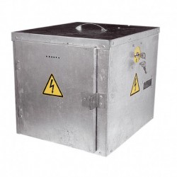 Caja antirrobo metálica electrificada para pastor