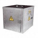 Caja antirrobo metálica electrificada